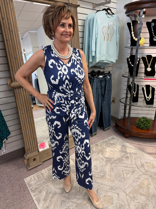 28PP Tile Motif Print Pant CSW