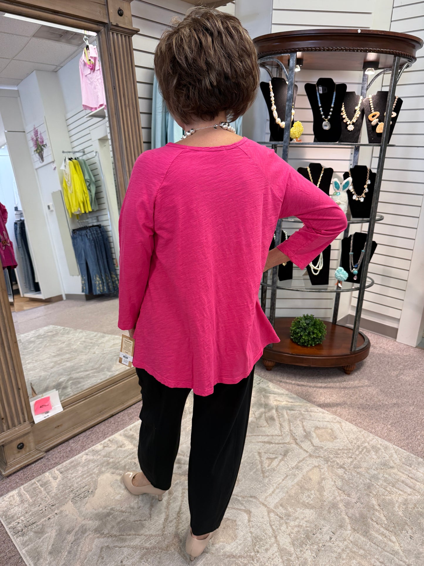 2218 Fuscia Whimsy Tunic JNJ