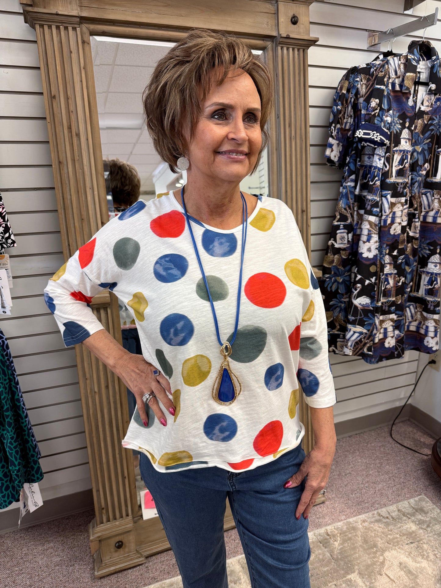 6DOT 3/4 Sleeve Cotton TBC