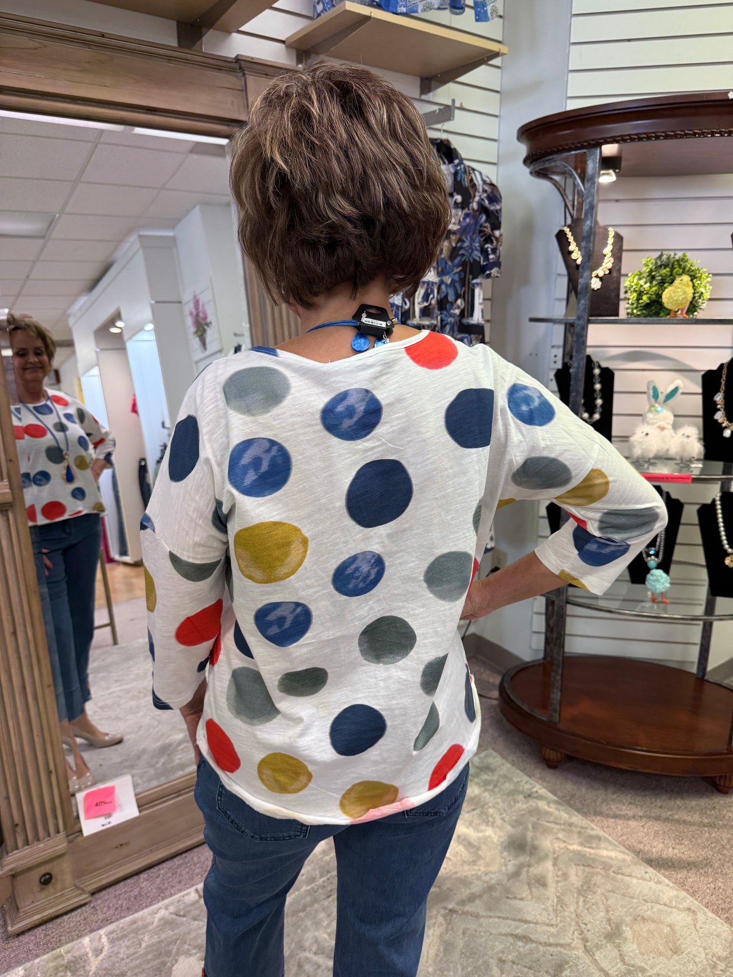 6DOT 3/4 Sleeve Cotton TBC