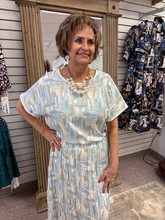 56P2 Linen w/knit Back TBC