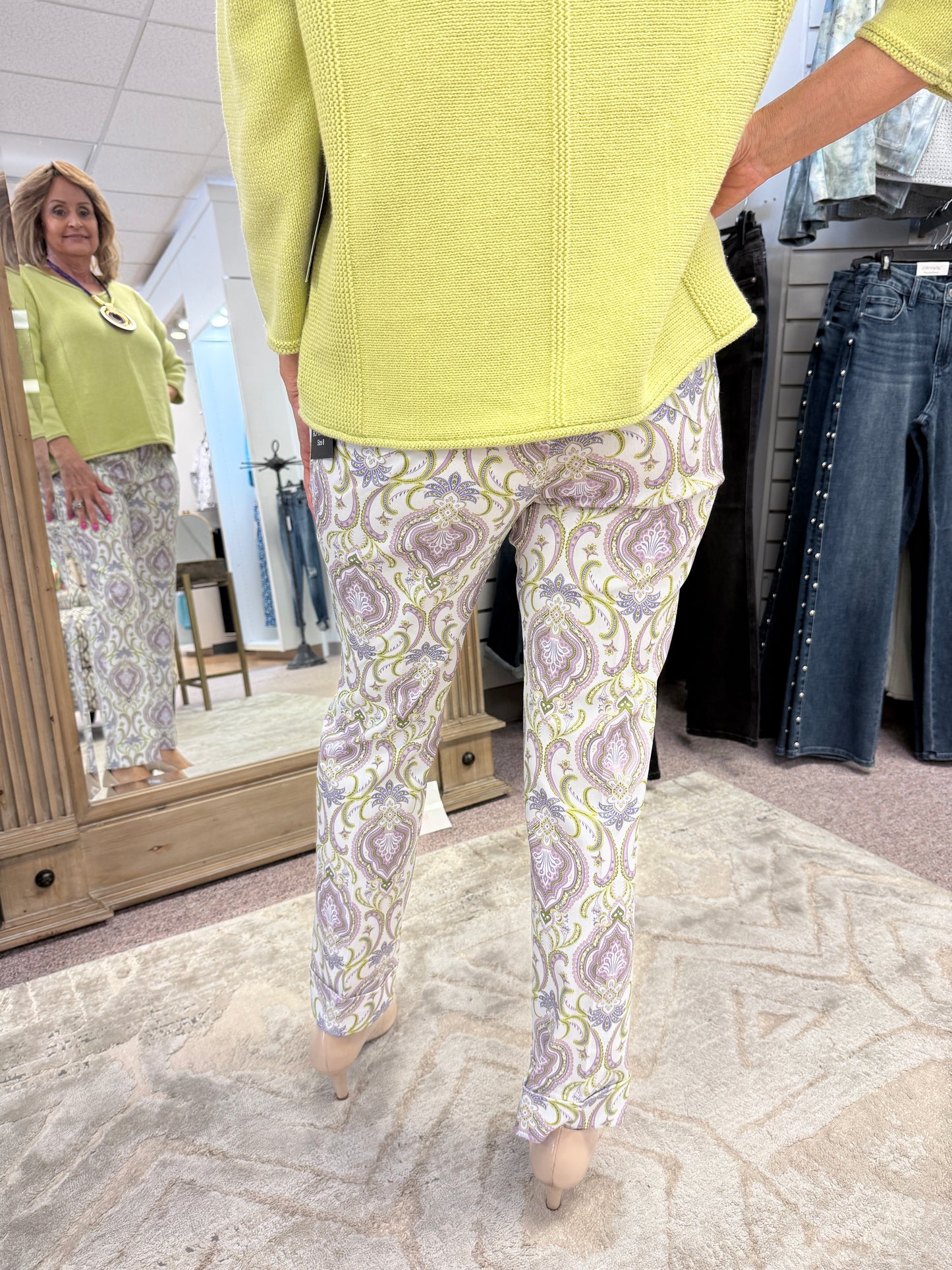 1870 Garden Damask Pants INY