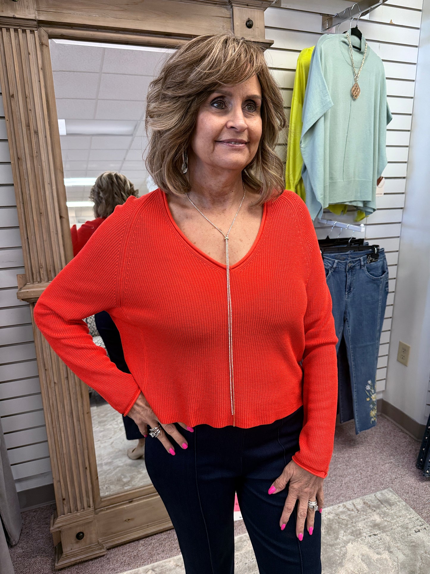5978 Misu V Coral Top KER
