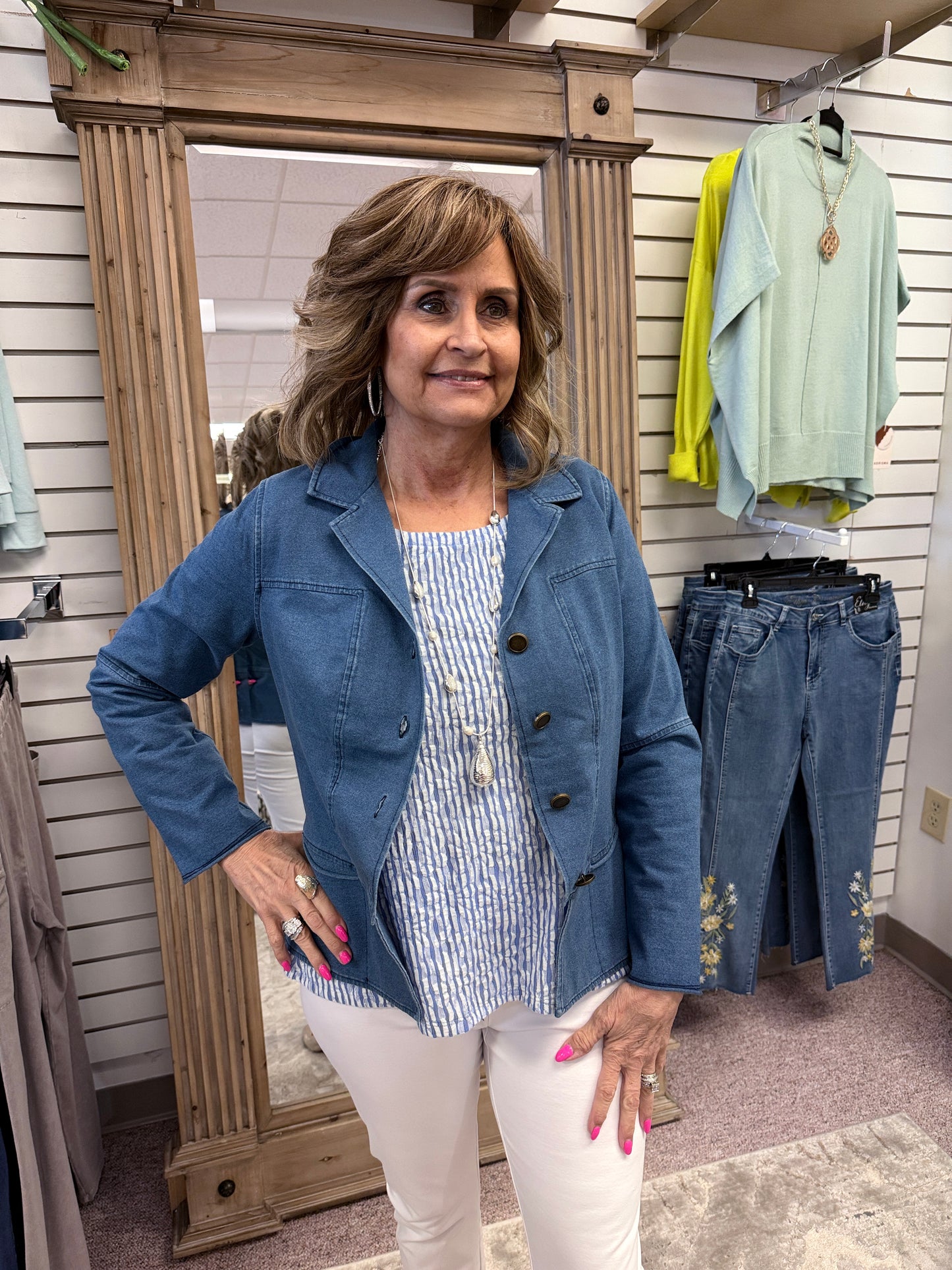 31522 Light Denim Jacket HAB