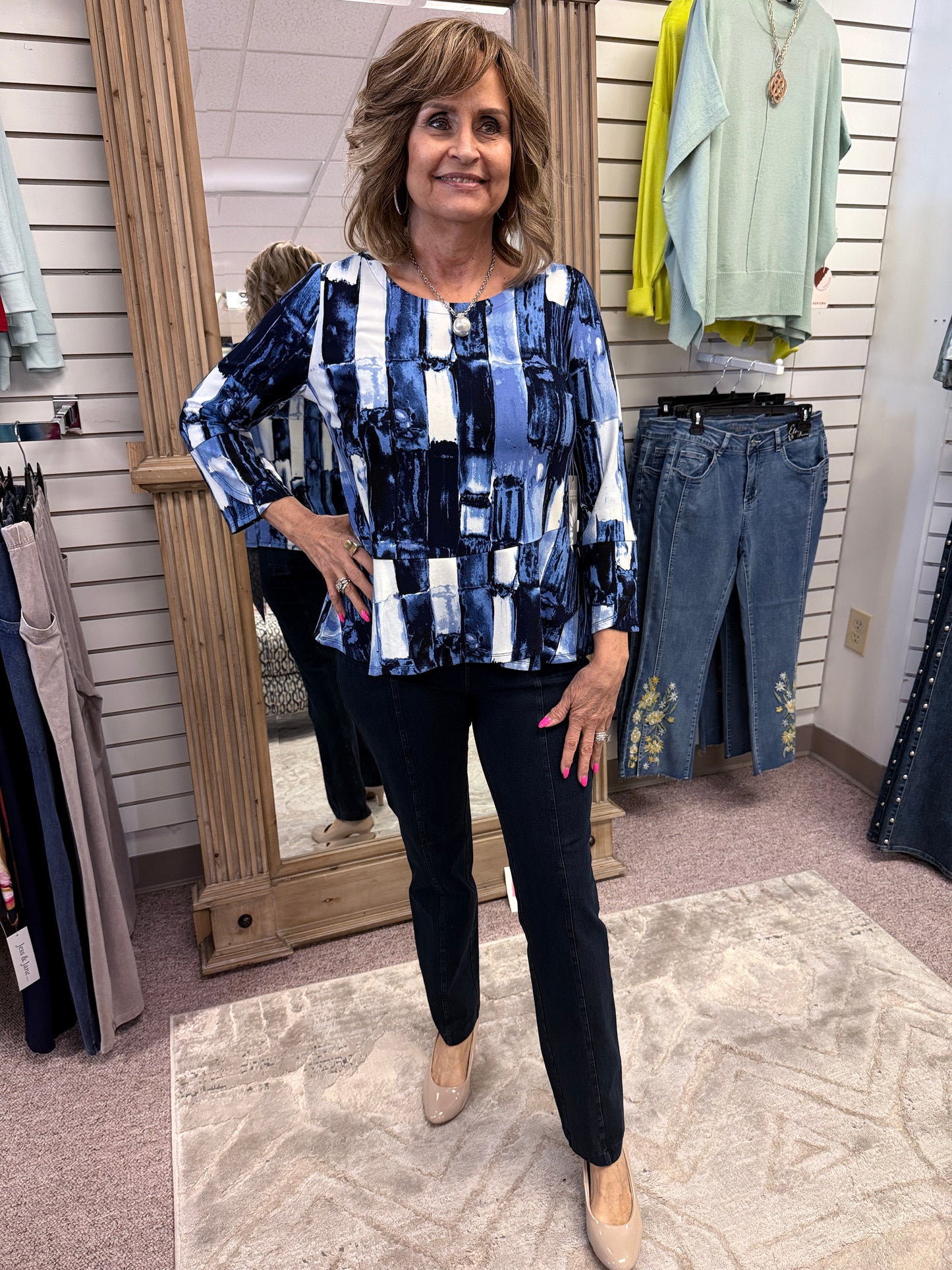 57522 Brushstroke Top HAB