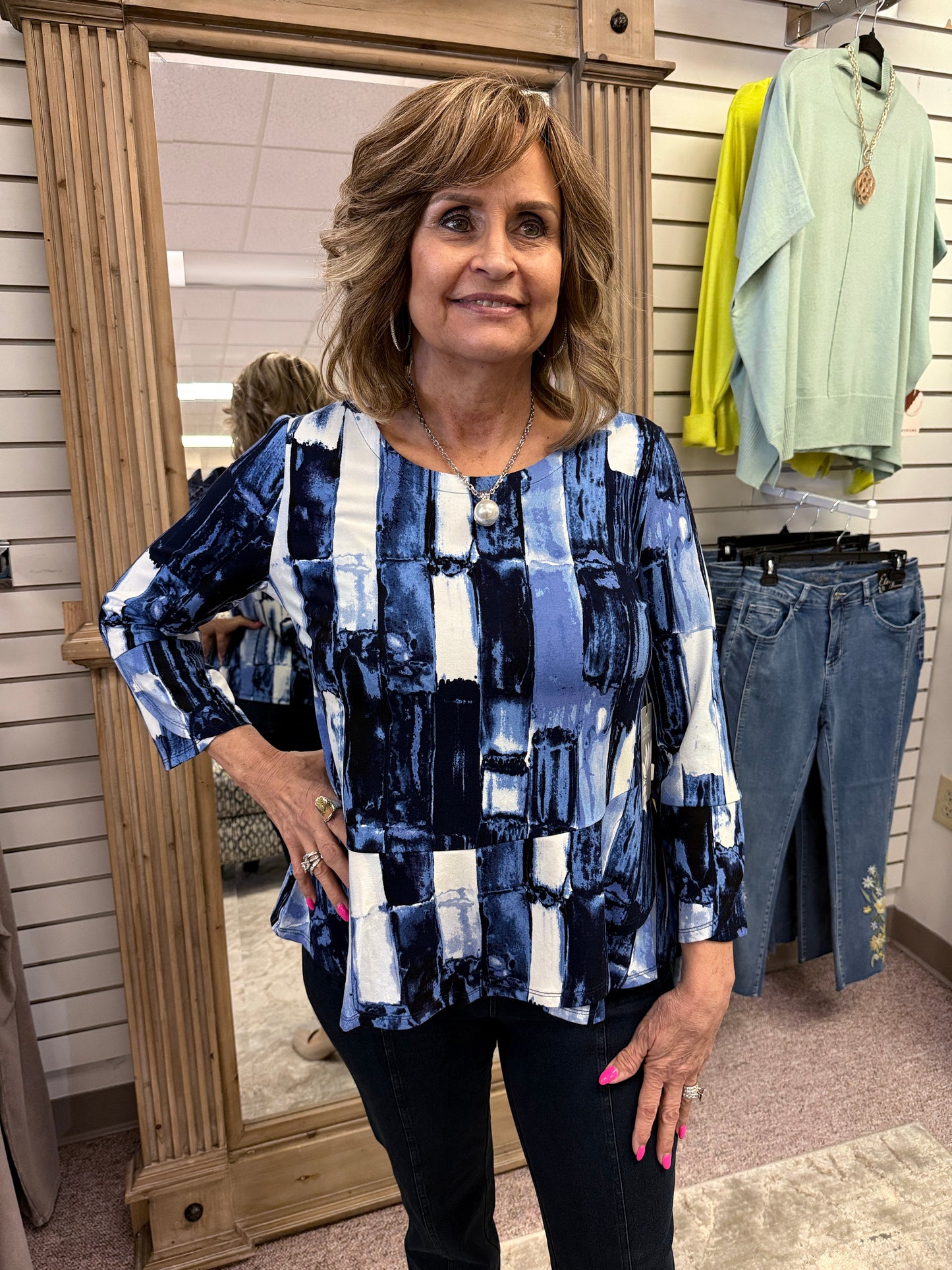 57522 Brushstroke Top HAB