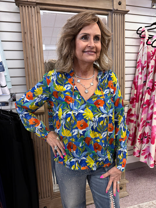 430D Crossover Top W/Tassel APN