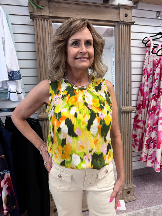 4943 Sleeveless Blouse HTI