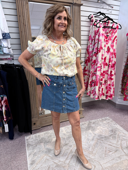 5474 Denim Skort HTI