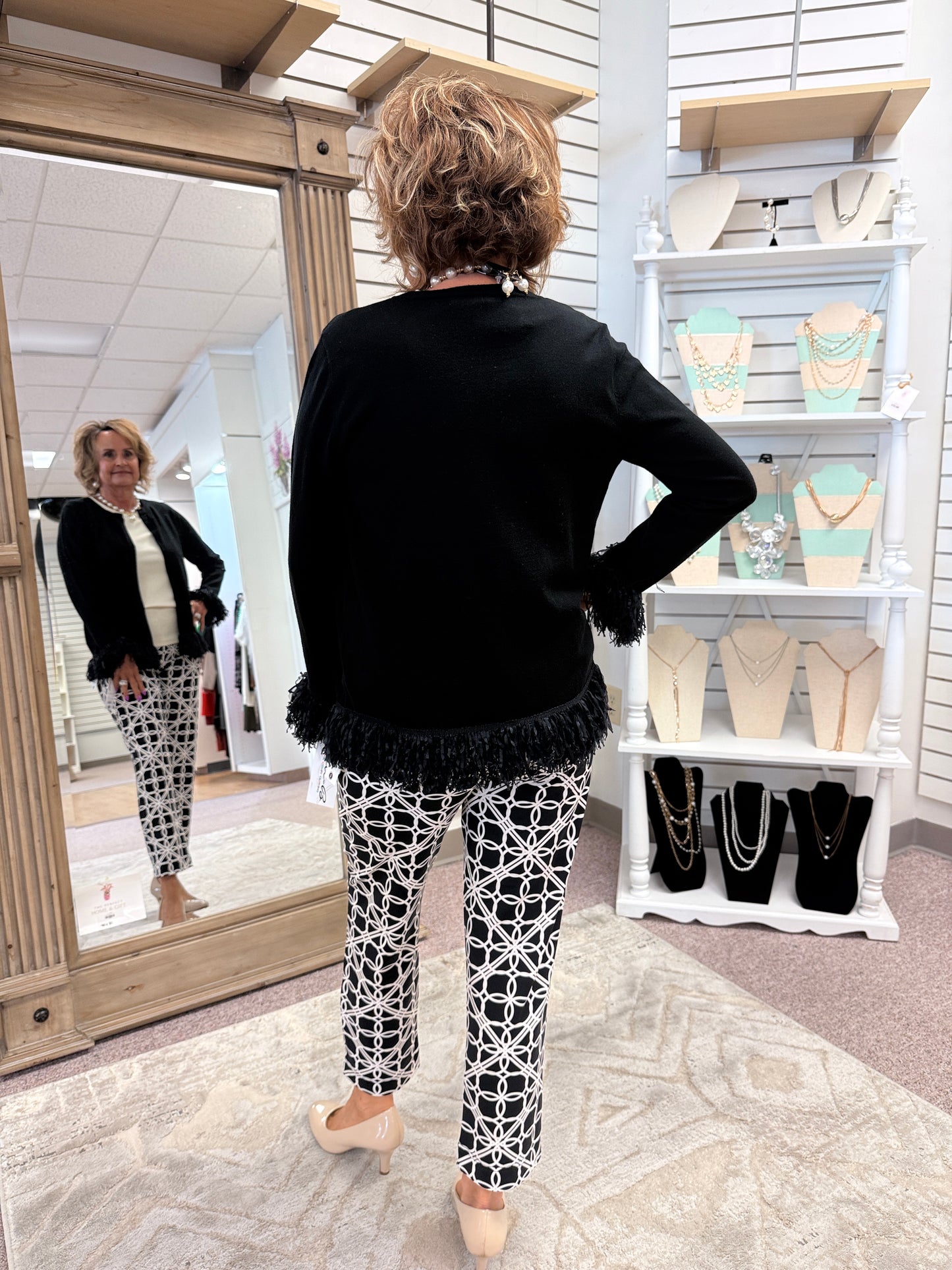 7439 BLK Cardigan LBC