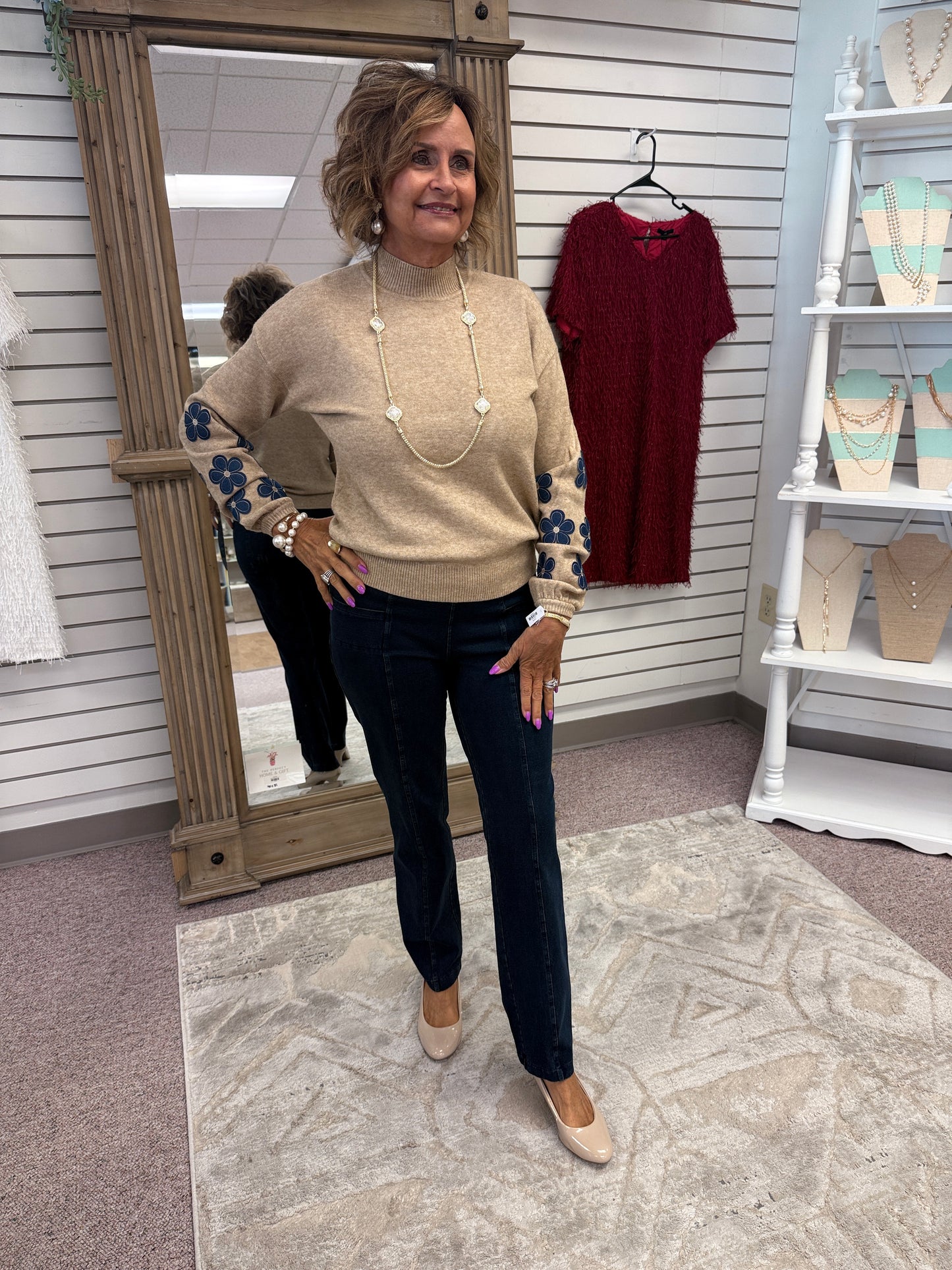 2689 Mock Neck Sweater CWB
