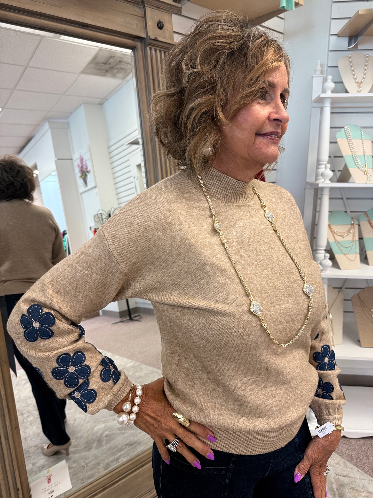 2689 Mock Neck Sweater CWB