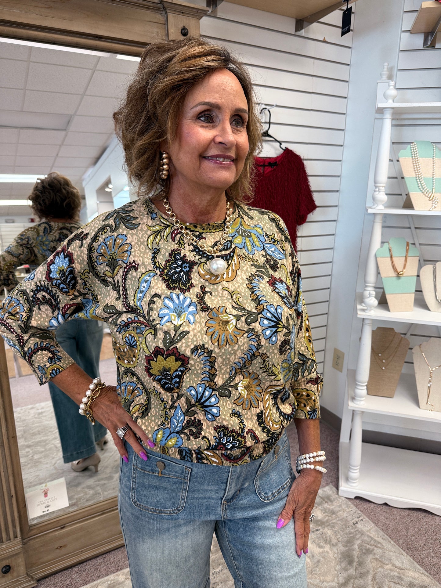 2175 Aloe Crew Neck Sweater HTI