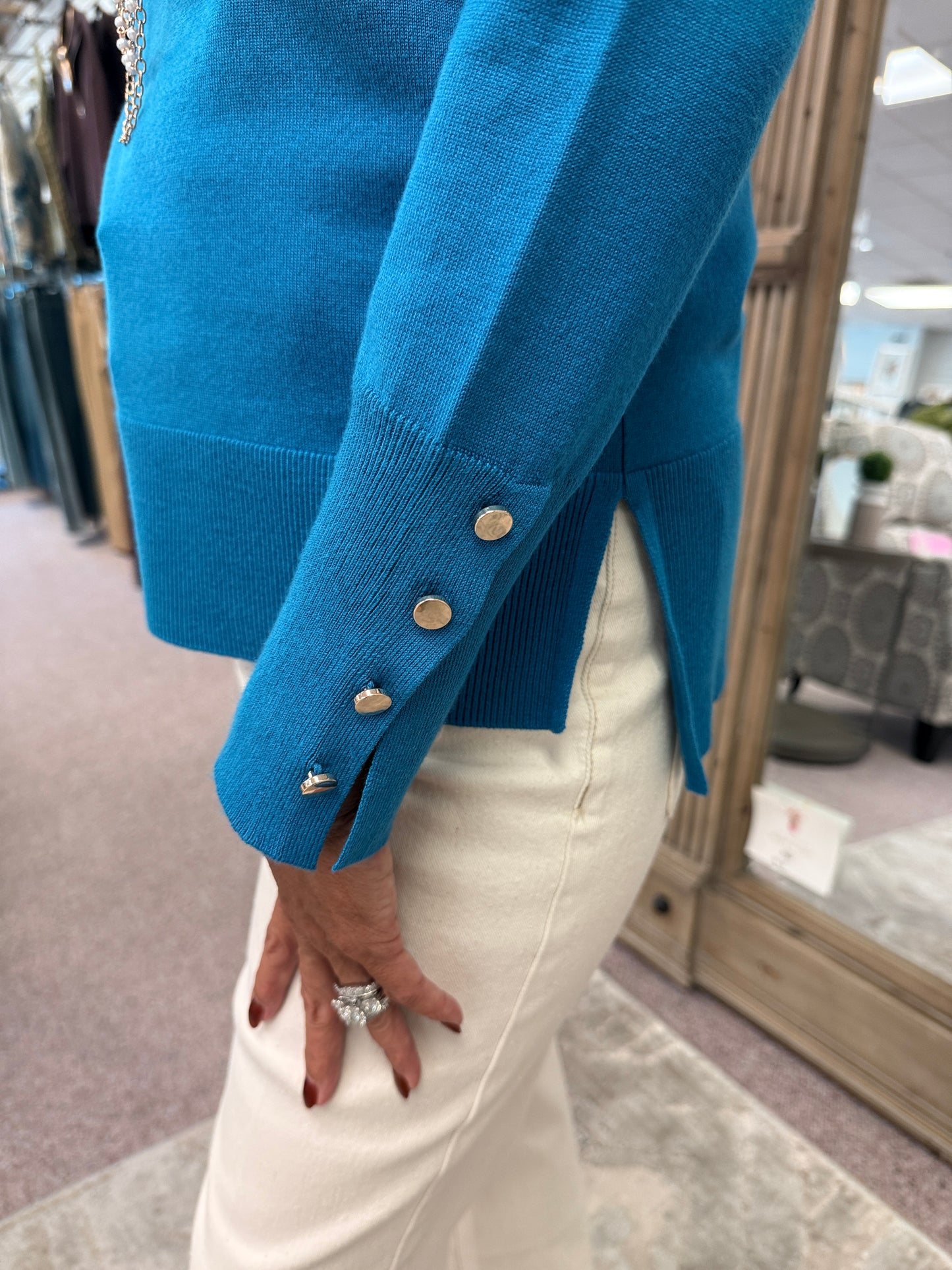 JAZBL MOCK NECK SWEATER MCC