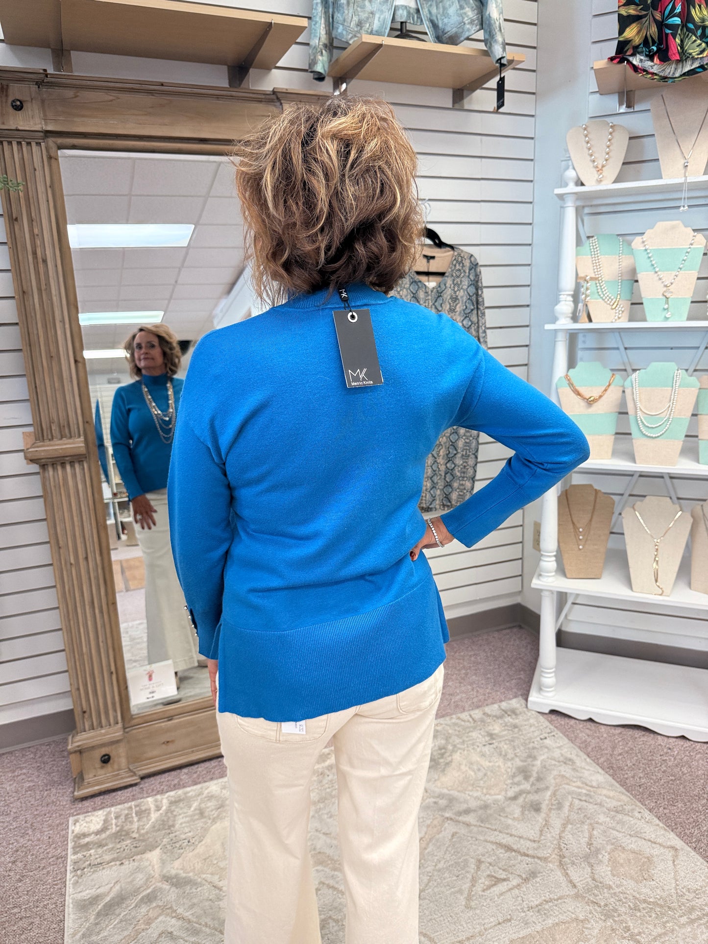 JAZBL MOCK NECK SWEATER MCC