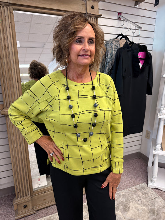 332101 Pear Featherlux Pullover OLV