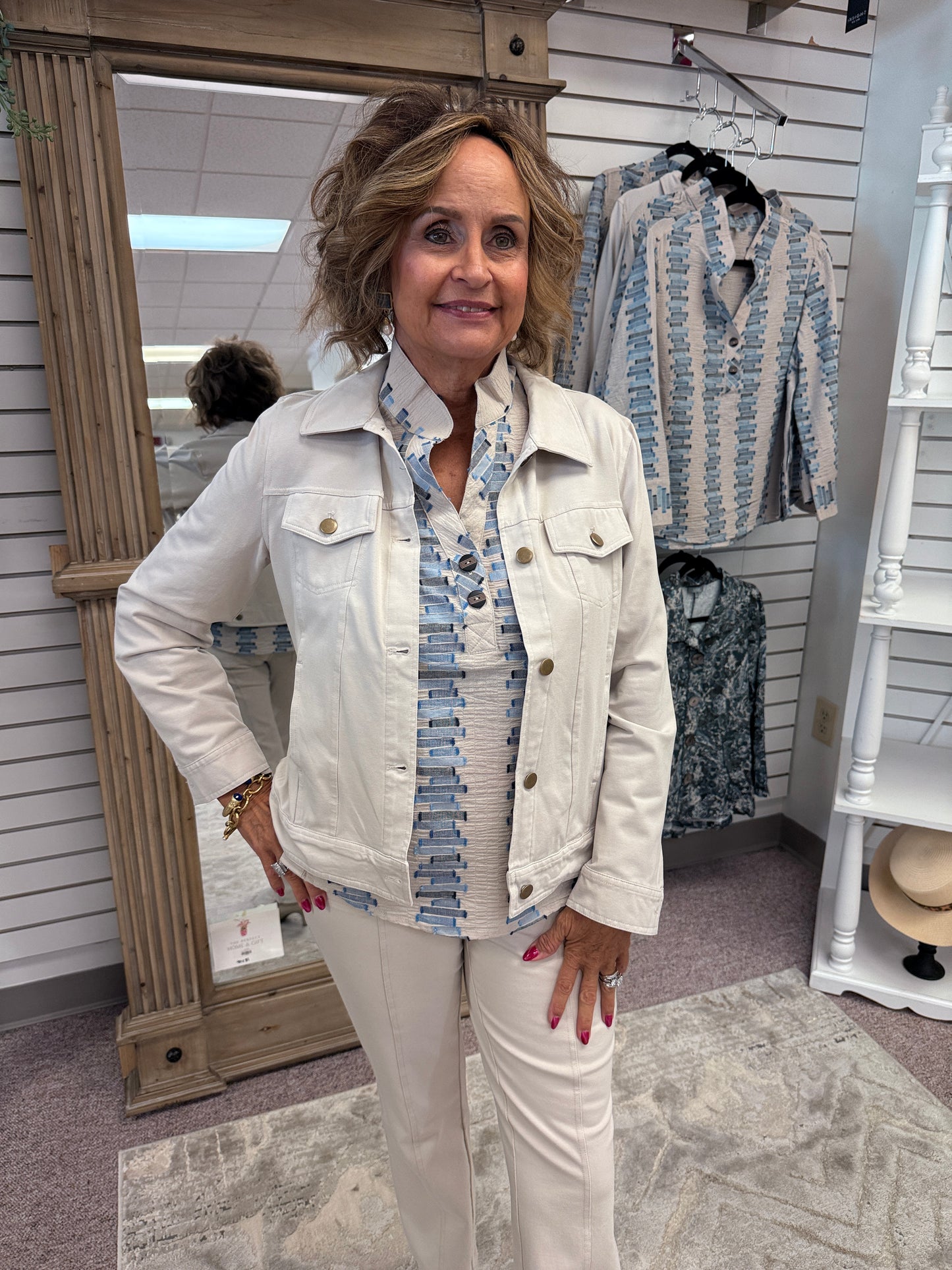 31520 Dove Jean Jacket HAB