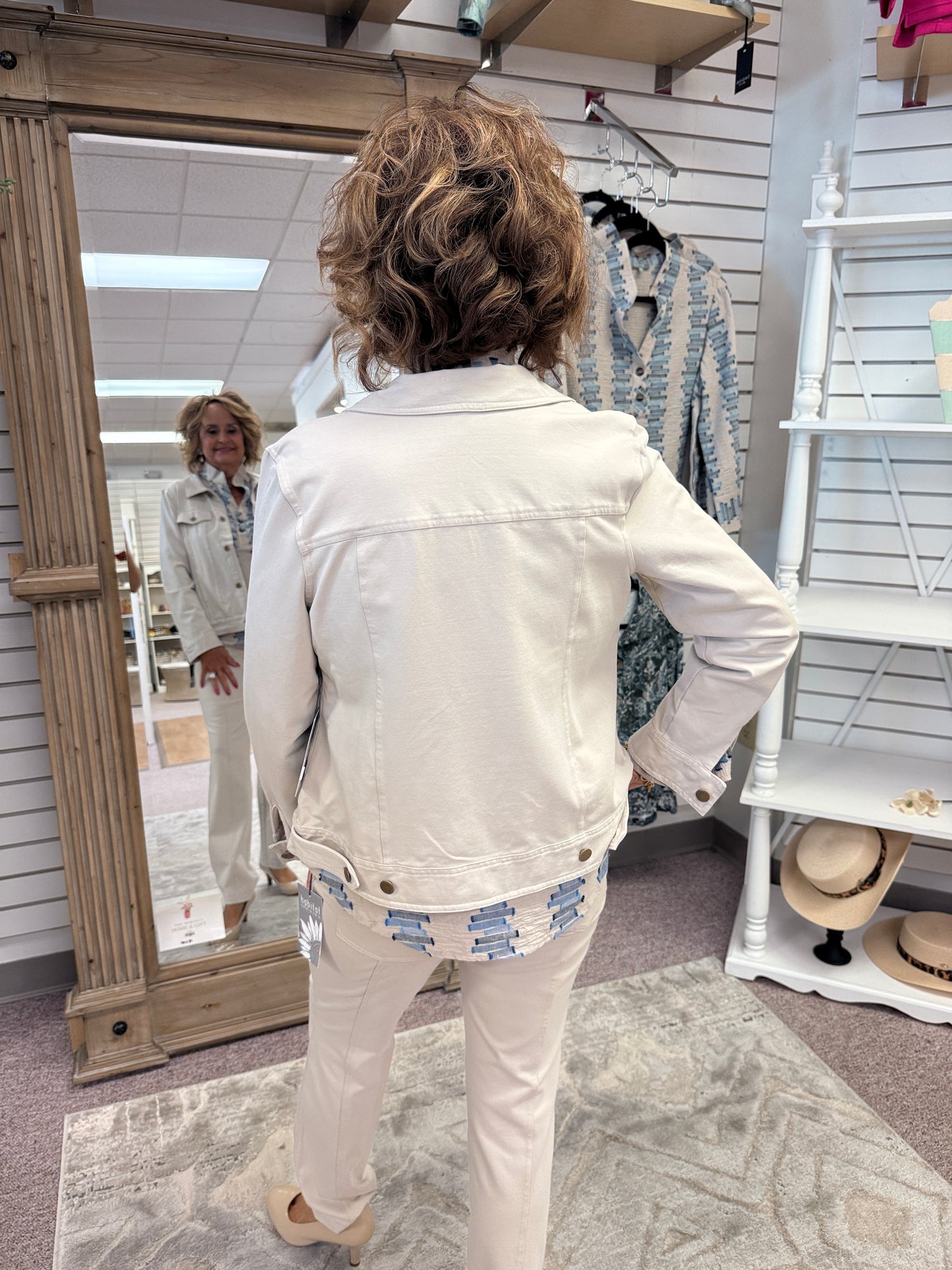 31520 Dove Jean Jacket HAB