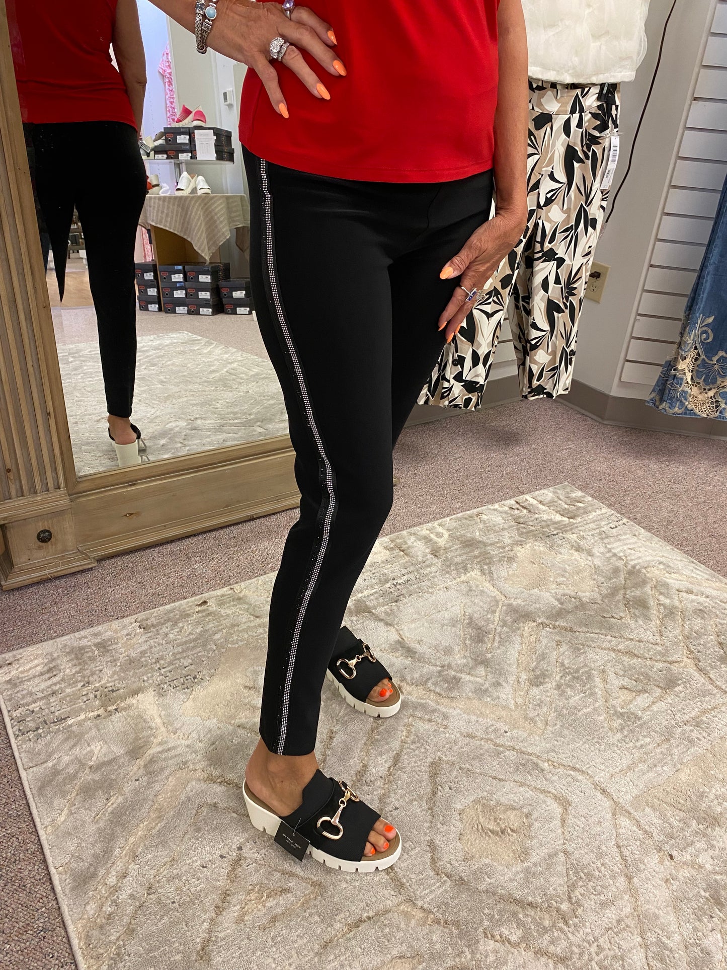 8559 Leggings side Bling BAL