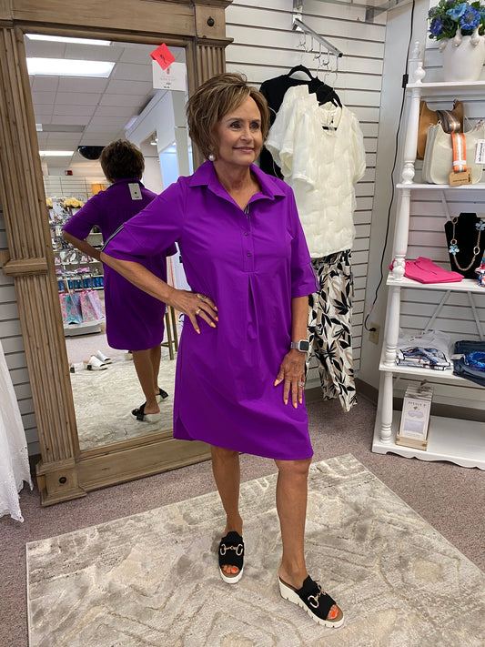 2349 Woven Tunic Dress JOH