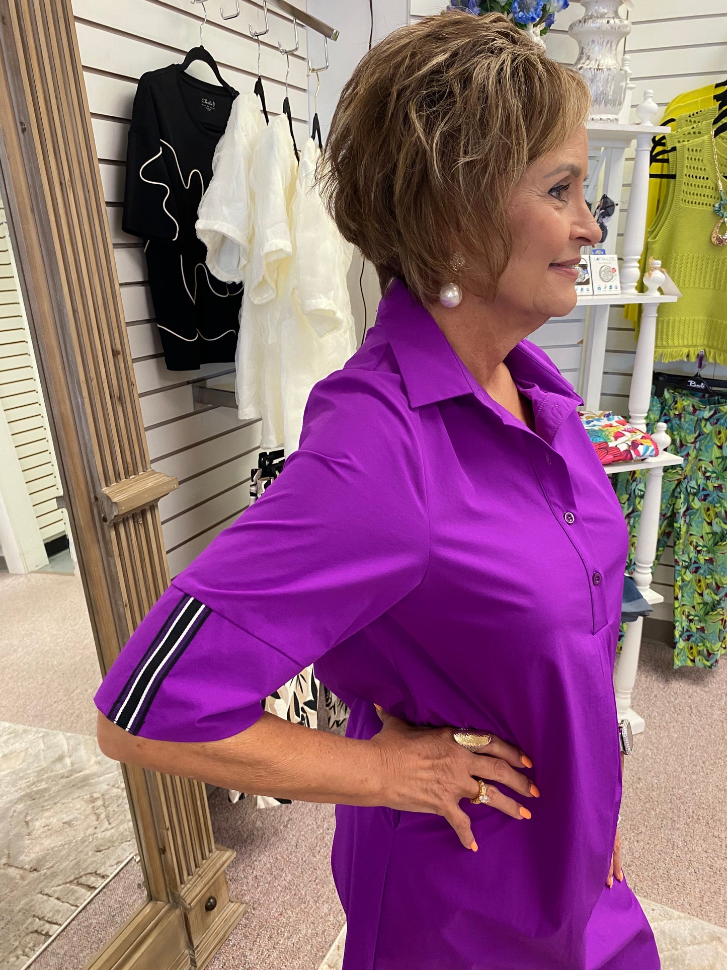 2349 Woven Tunic Dress JOH