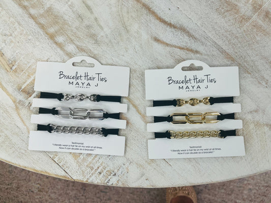 Bracelet hair ties MAY