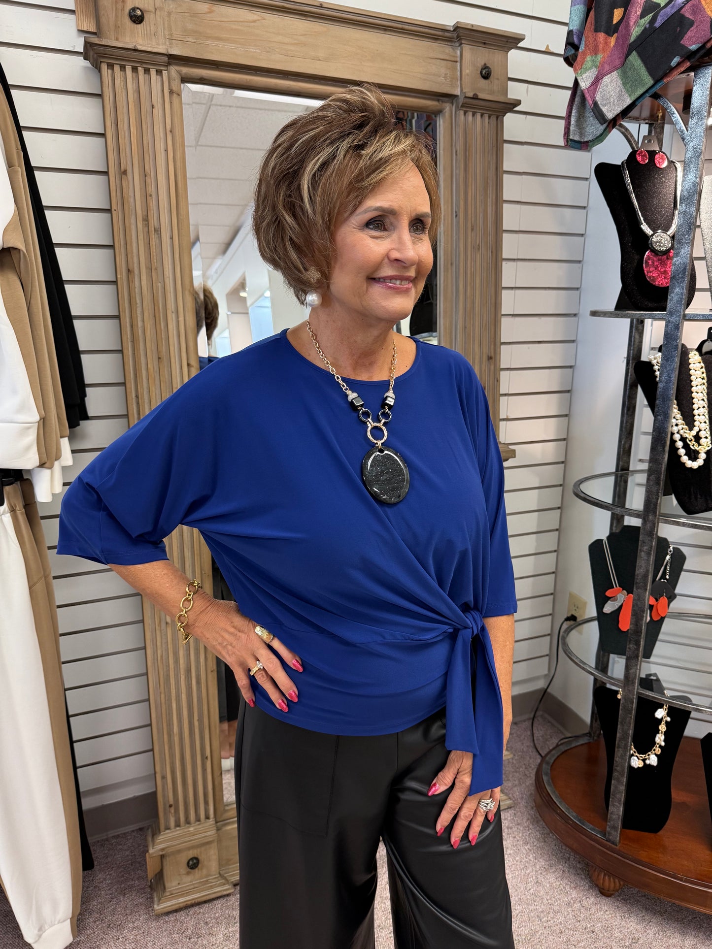 207 Cobalt Blue Side Tie CSW