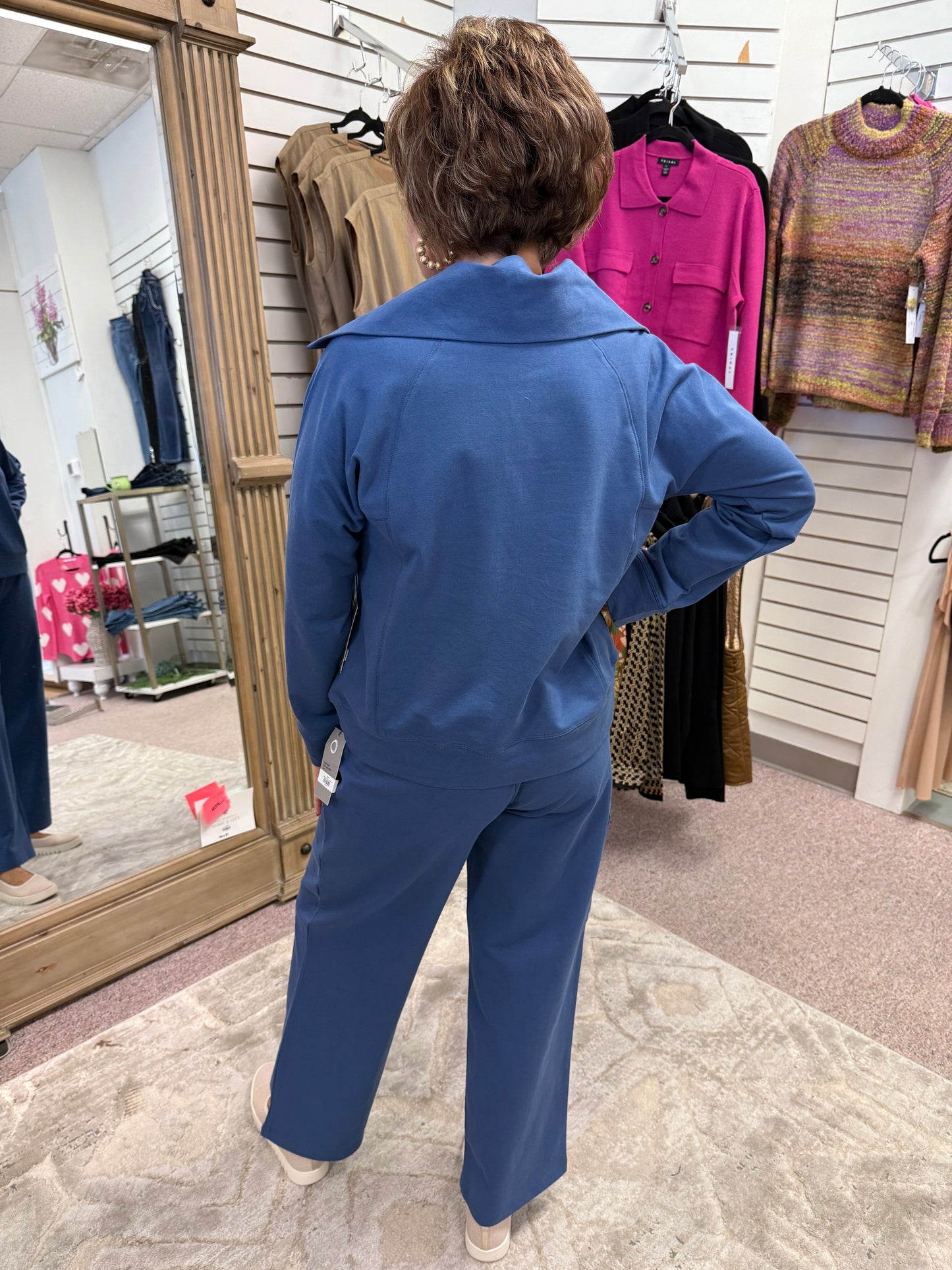 9334 Quarter Zip Oxford HAB