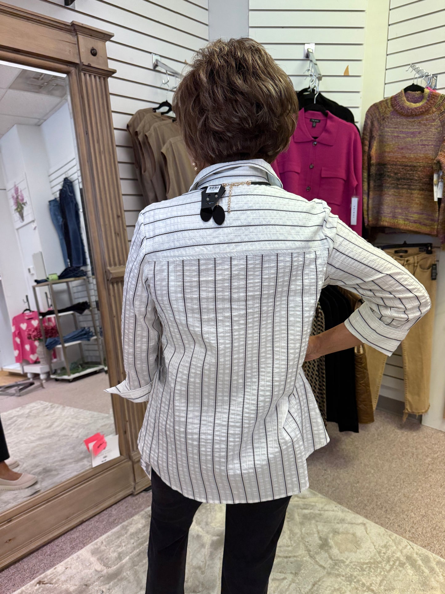 5119 Hidden Placket Shirt HAB