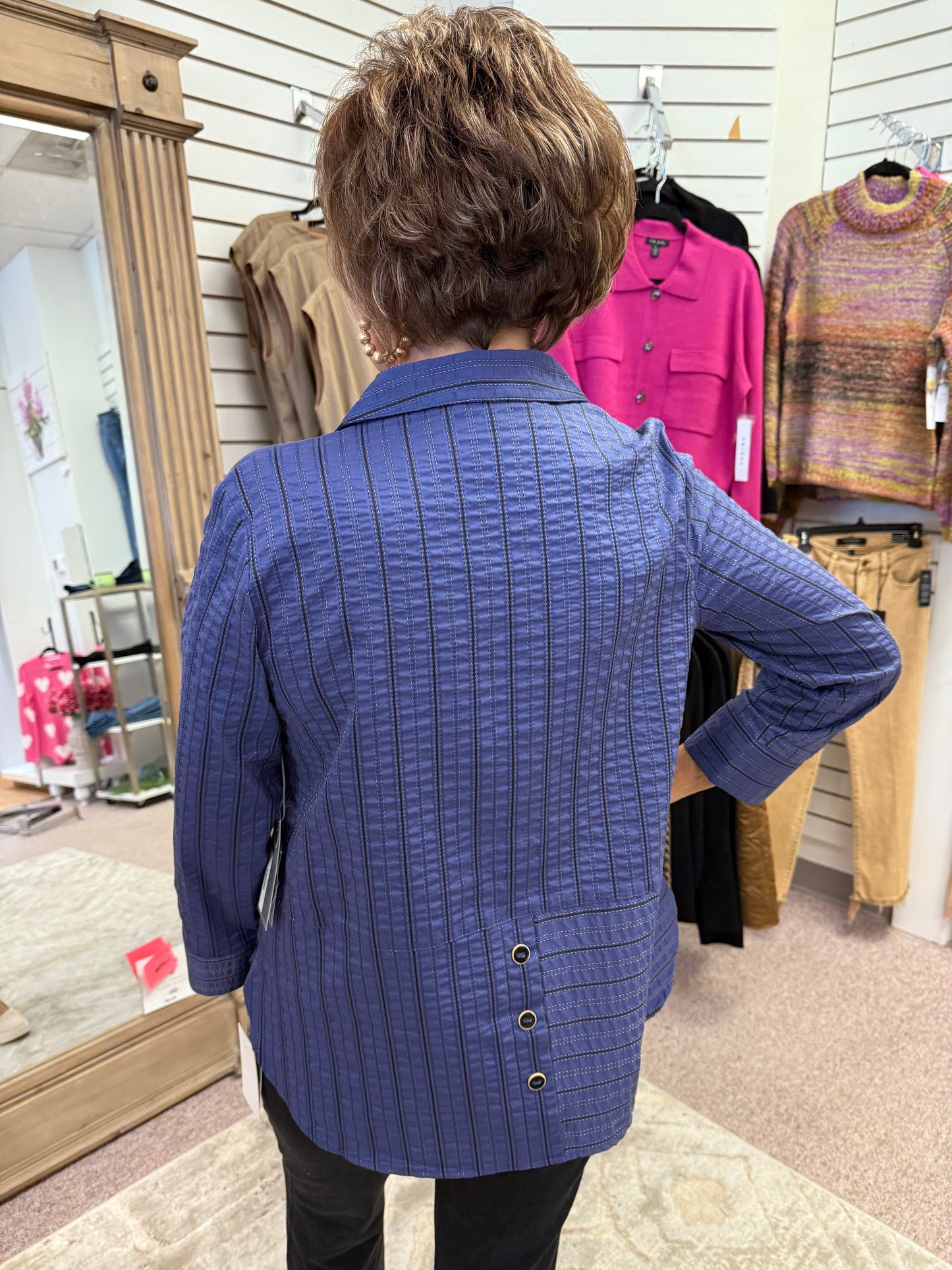 5118 Side Stripes Shirt HAB