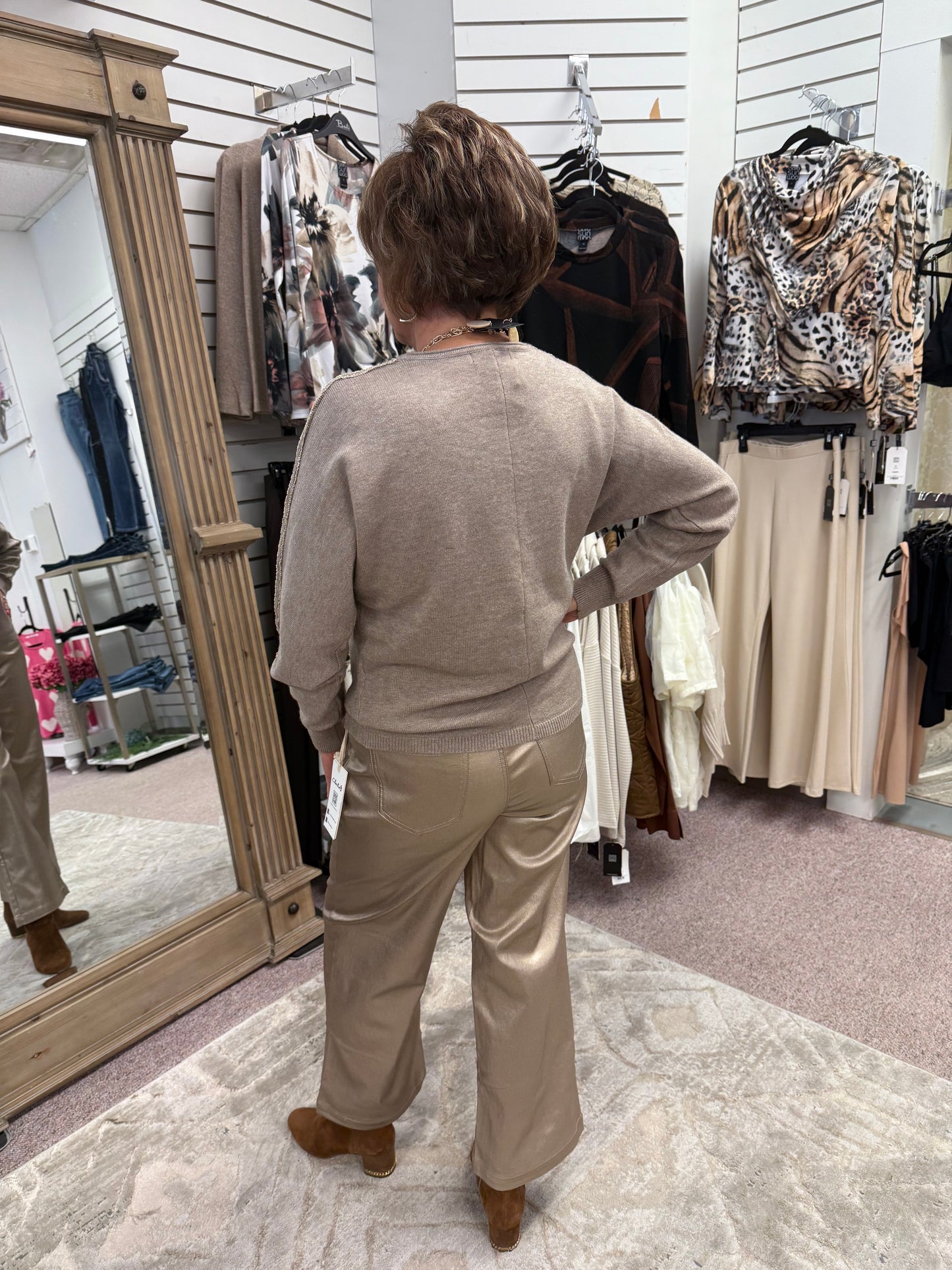 5562R Gold Metallic Pant CWB