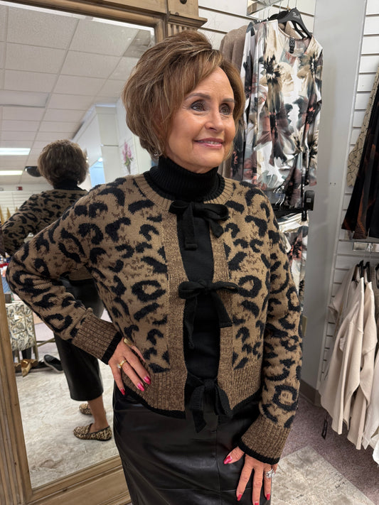 2933 Jacquard Cardigan CWB