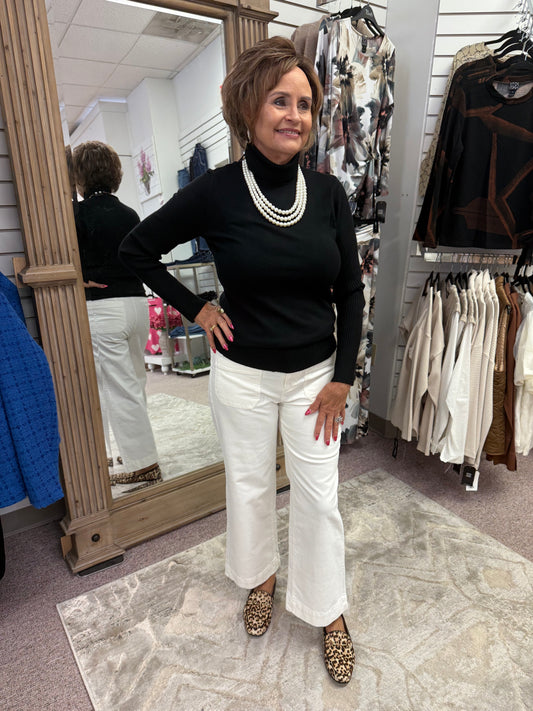 835 Turtle Neck - Black