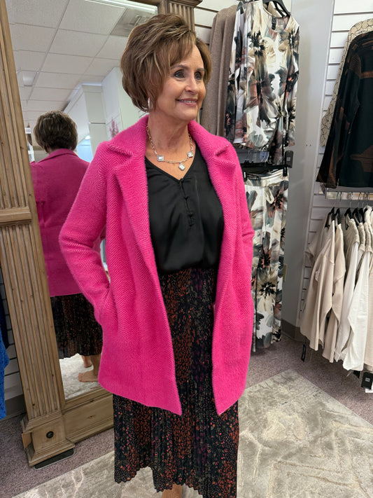 46J4 Pink Coatigan LVP