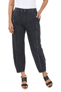 M100 Cotton Spandex Pants MIN WASH BLK JNJ
