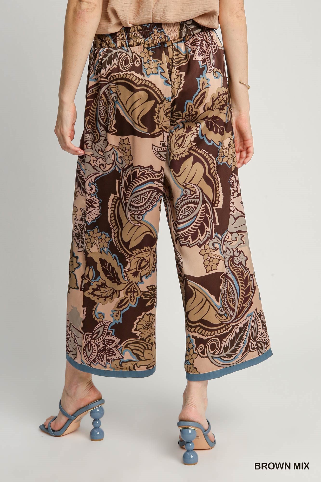 8700 Satin Paisley Pant UMG