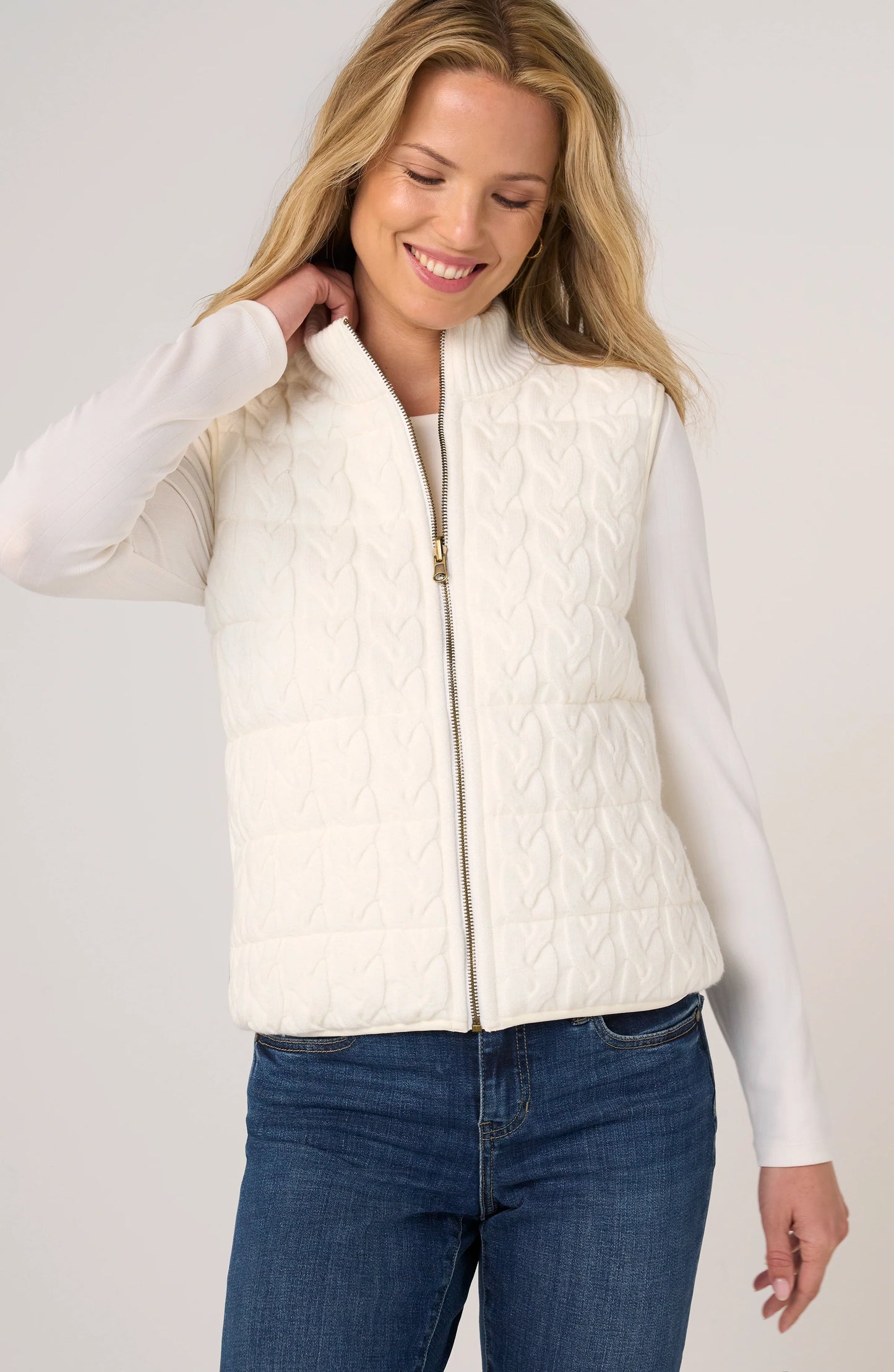SR37 Quilted Reversible Vest LVP