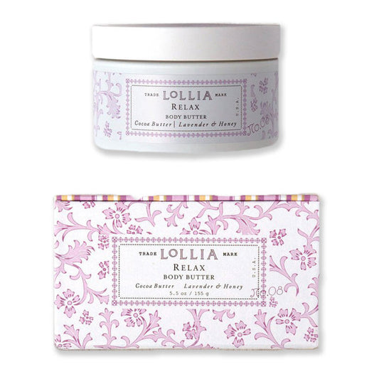 Lollia Relax Whipped Body Butter 5.5oz