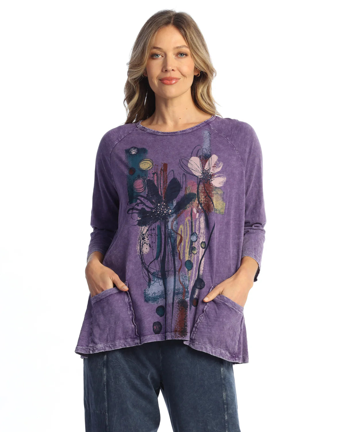 2153 Purple Lillian Top JNJ