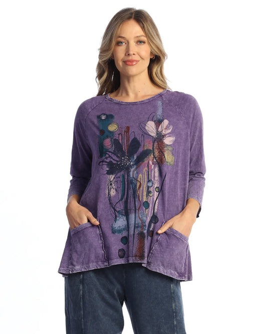 2153 Purple Lillian Top JNJ