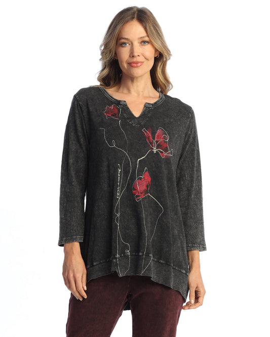 2151 Slit V-Neck JNJ