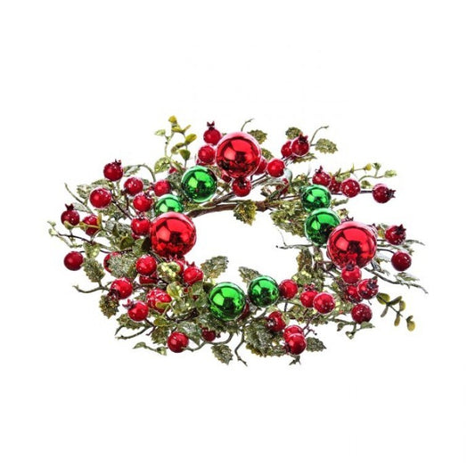 5886 Glitter Berry Ball RIB