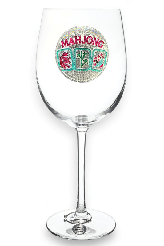 Mahjong Stem Glass TQJ