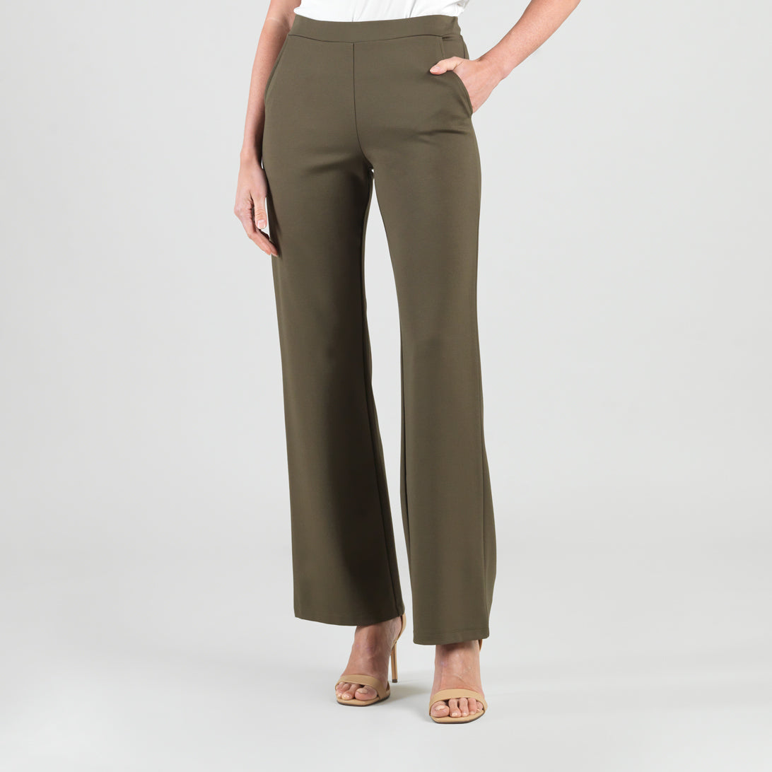 T42A Olive Straight Pant Clara Sun Woo