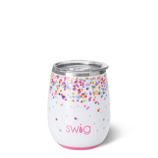 Confetti Stemless Cup 14 Oz SWG