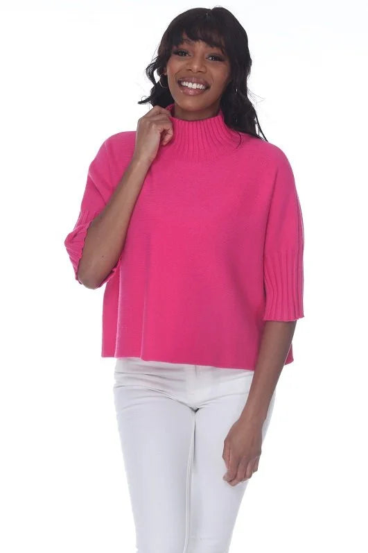 4181 Fuchsia Swing Sweater RAIN