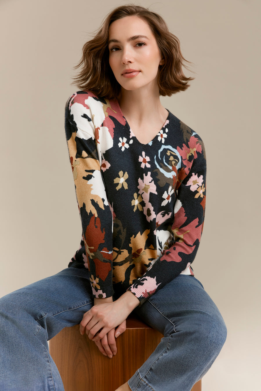 2581 Drop Shoulder Sweater CWB
