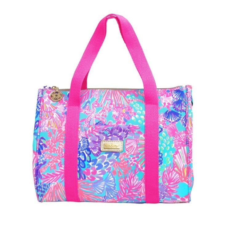 4901 Lilly Pulitzer Lunch Tote In Splendor In The Sand LGP