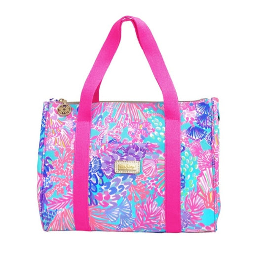 4901 Lilly Pulitzer Lunch Tote In Splendor In The Sand LGP