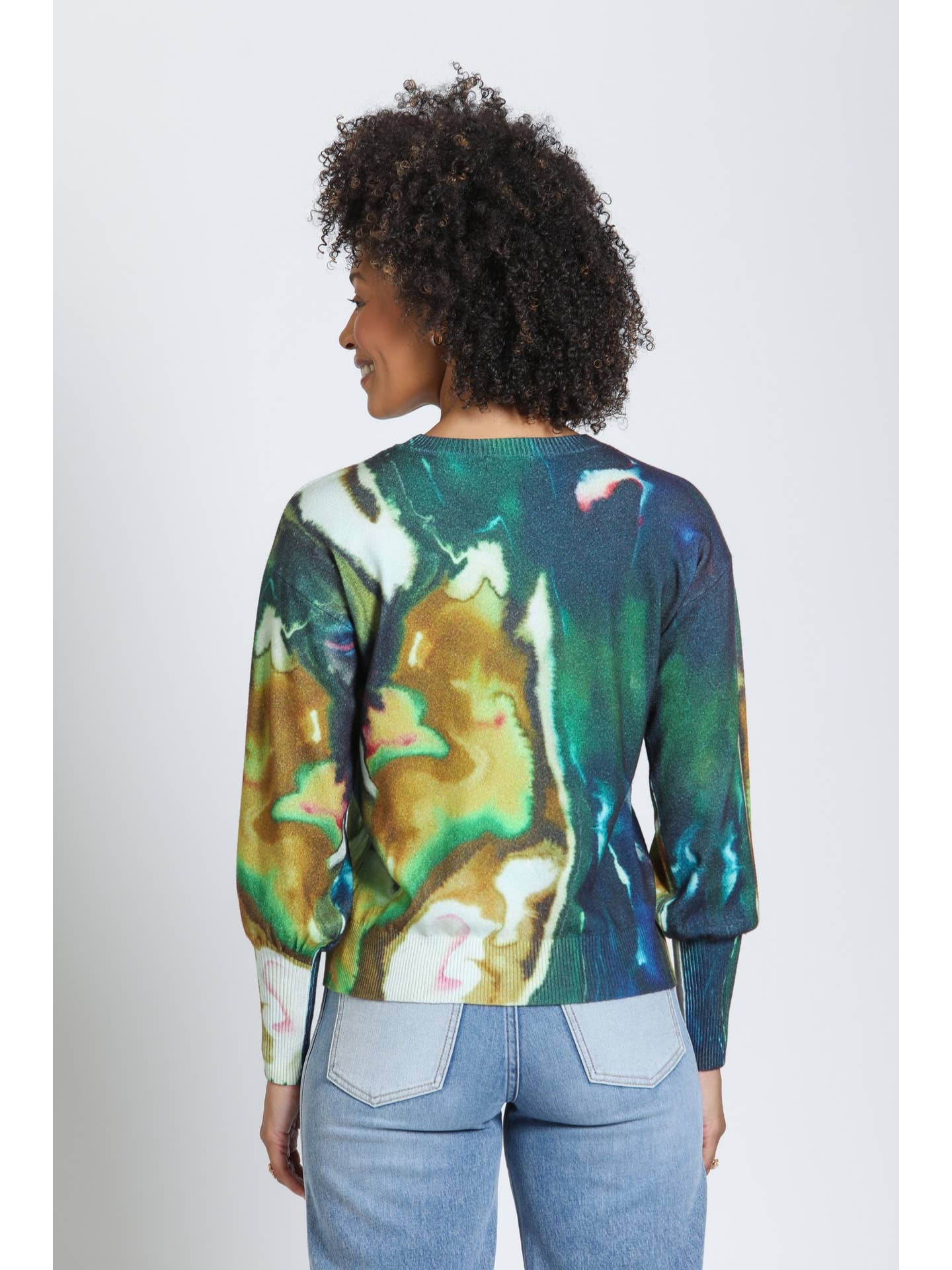 121E Liquid Marble Sweater APN